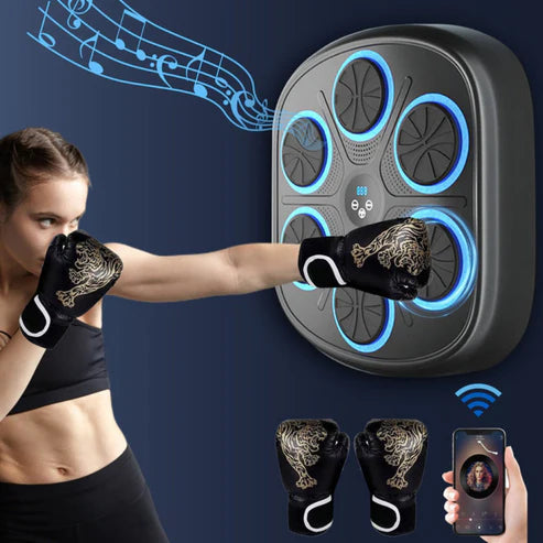 Máquina de boxeo musical con guantes de boxeo - PROBOX