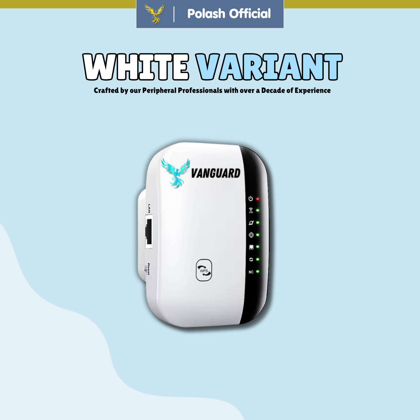 Polash™ Amplificador Wifi Vanguard 3.0