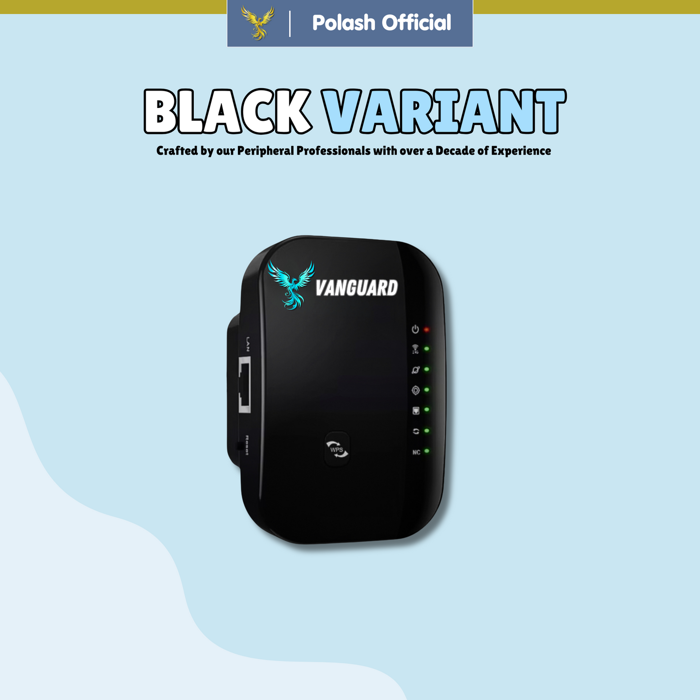 Polash™ Amplificador Wifi Vanguard 3.0