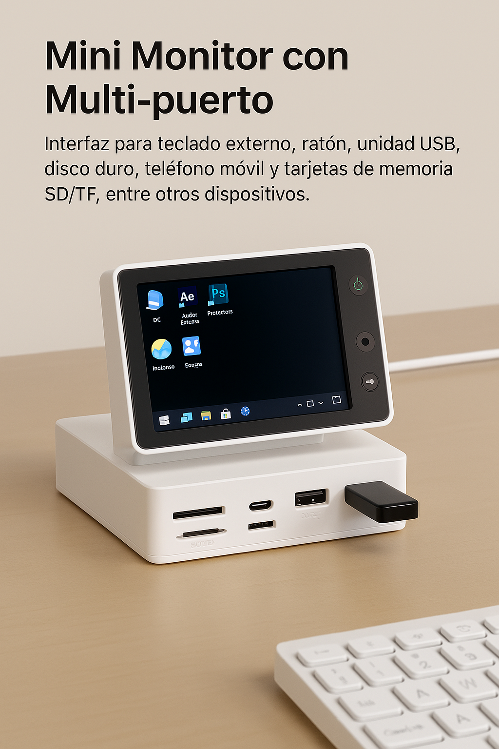 Mini pantalla monitor