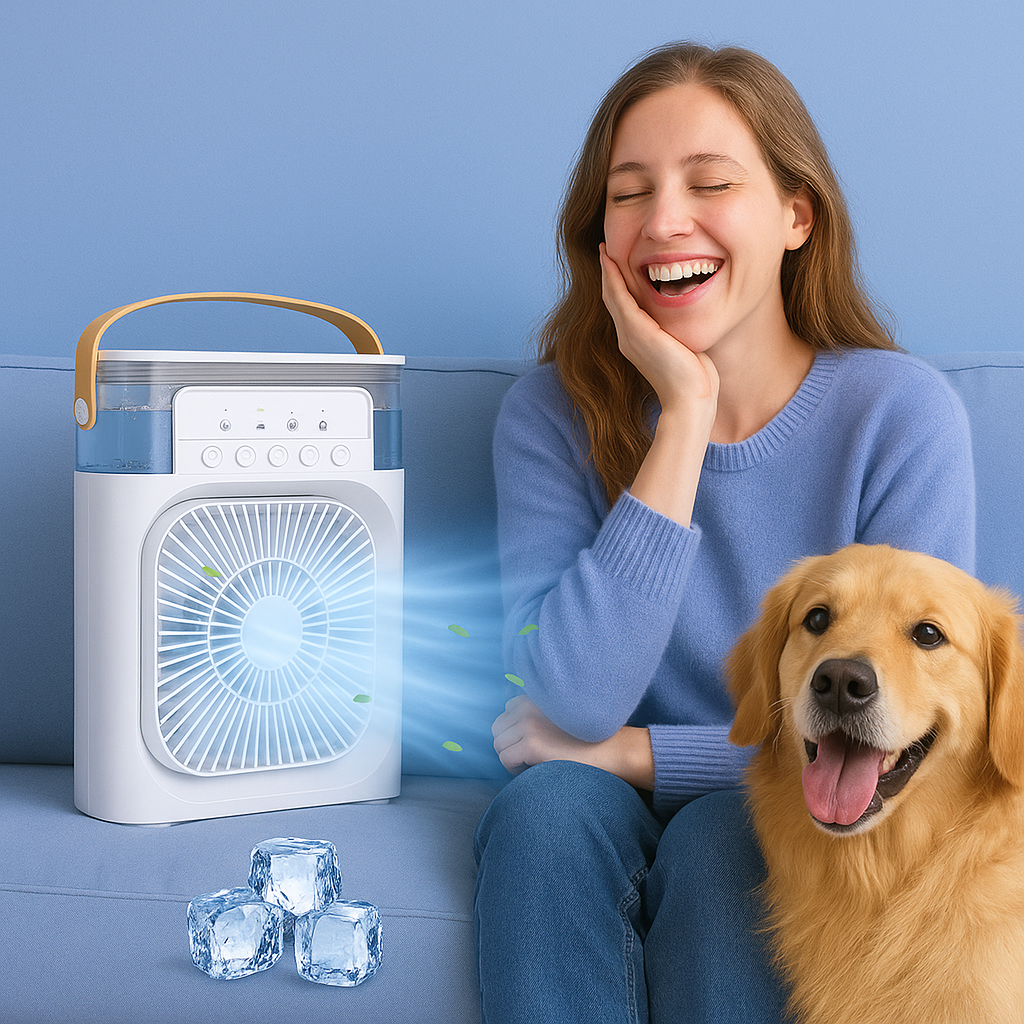 VENTILADOR HUMIDIFICADOR