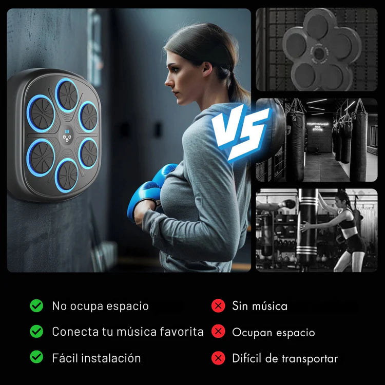 Máquina de boxeo musical con guantes de boxeo - PROBOX