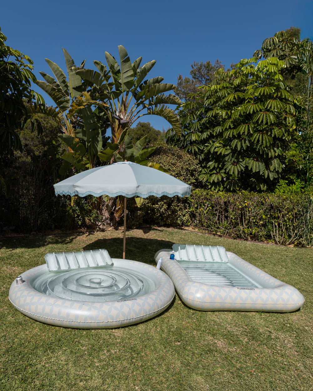 Flotador tanning pool aguamarina - ELSA