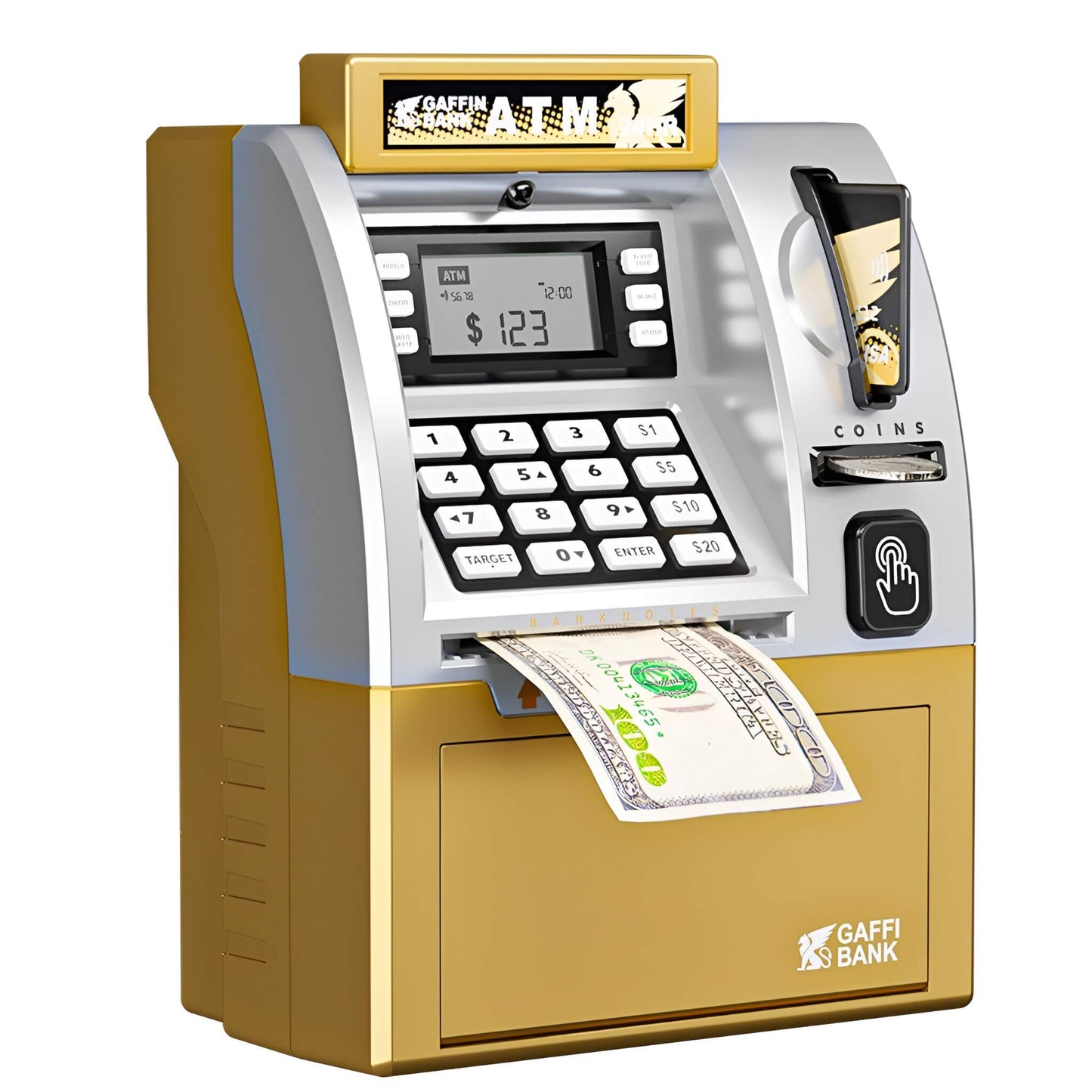 Hucha cajero automático inteligente 🏦
