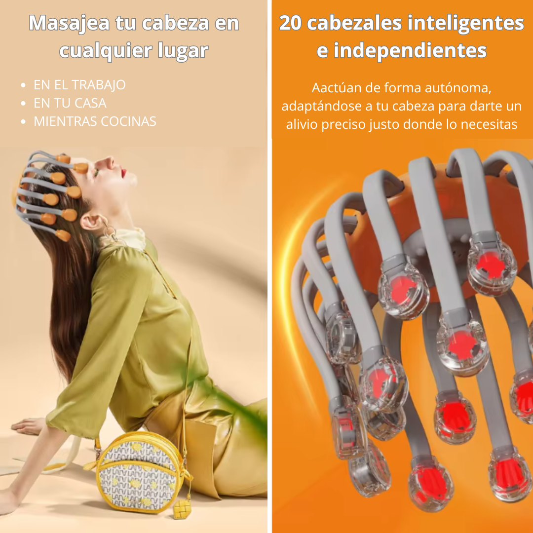 Pulpo Masajeador Anti-Estrés