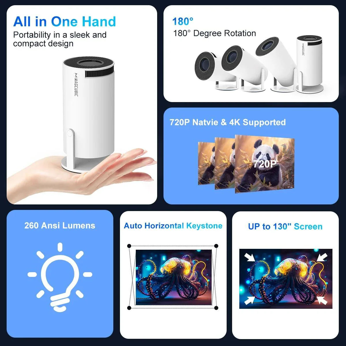PROYECTOR OB VISIONPRO 4K