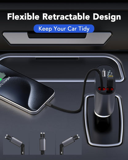 Aimtel Retráctil Cargador de Coche