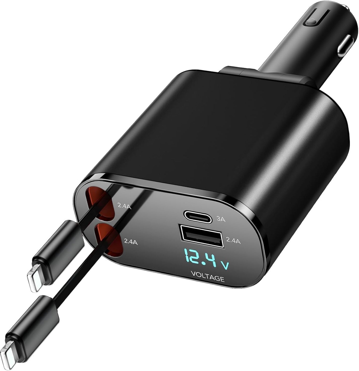 Aimtel Retráctil Cargador de Coche