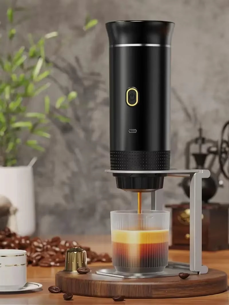 Cafetera portátil 3 en 1 con batería integrada